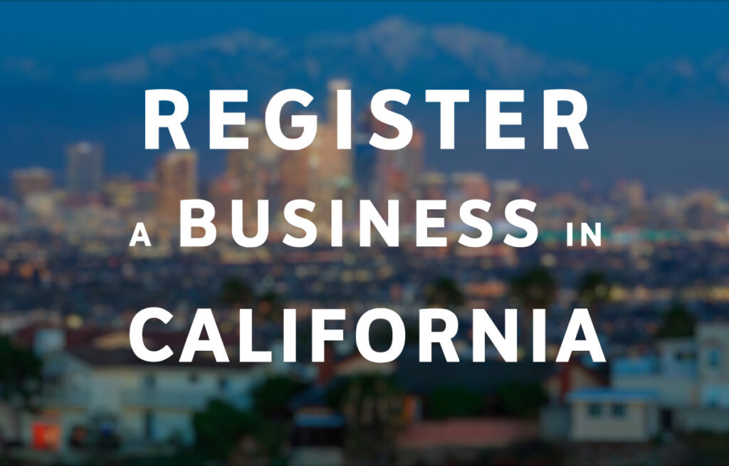 Register a Business in California