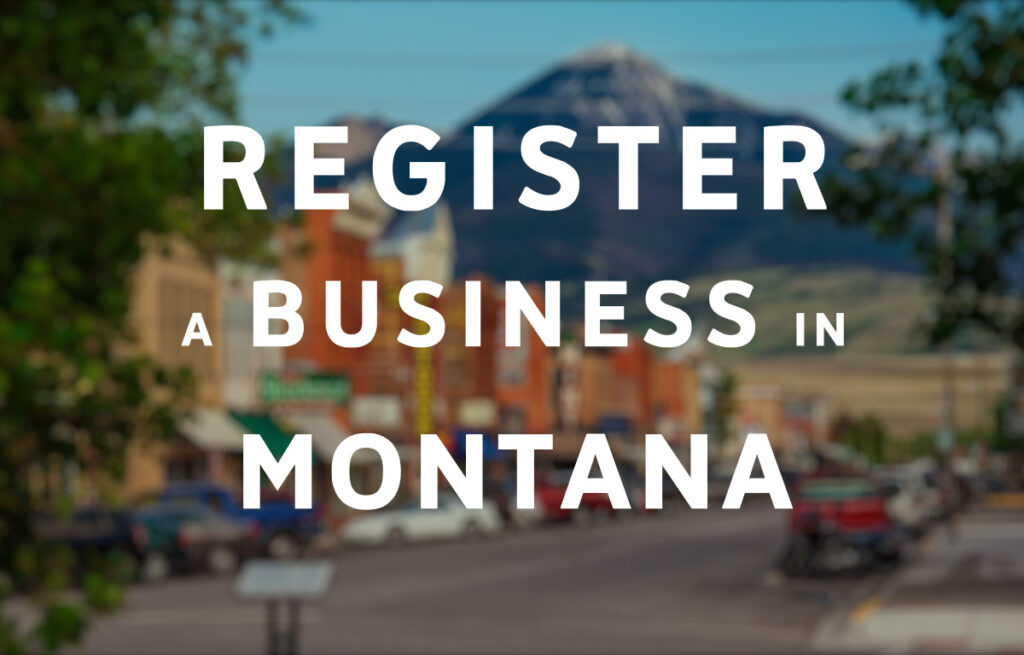 Register a Business in Montana