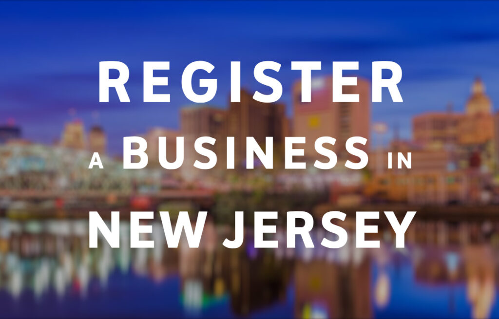 Register a Business in New Jersey