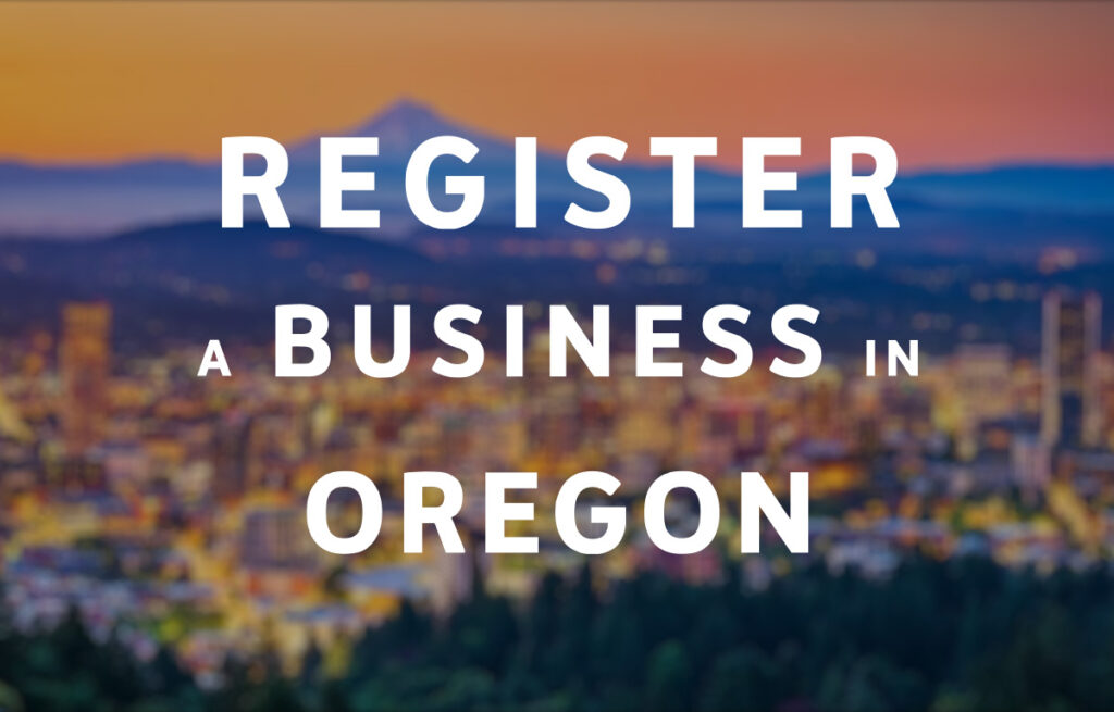 Register a Business in Oregon