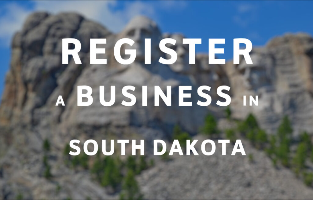 Register a Business in South Dakota
