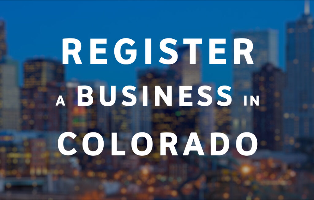Register a Business in Colorado